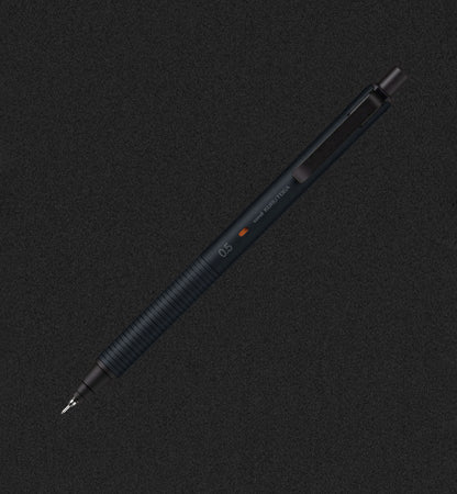 Kuru Toga Metal, Nocturne Black, 0.5mm