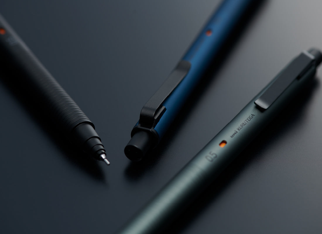 Kuru Toga Metal, Silent Blue, 0.5mm