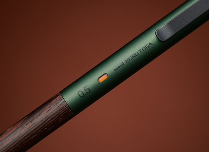 Kuru Toga Wood, Forest Green, 0.5mm