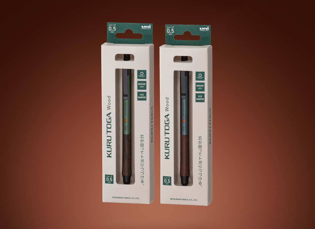 Kuru Toga Wood, Forest Green, 0.5mm