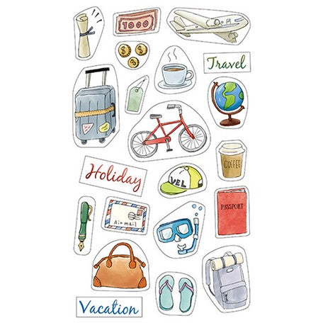 🎁 PINE BOOK, Travel, Stickers (100% off)