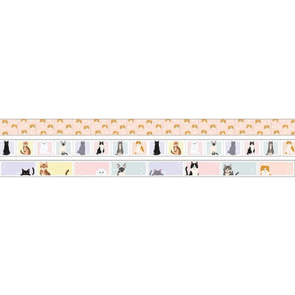 貓｜masté｜紙膠帶 3卷組｜21mm x 2m