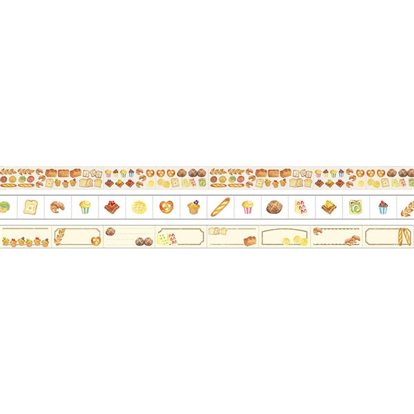 烘焙｜masté｜紙膠帶 3卷組｜21mm x 2m