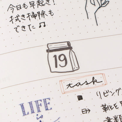 Hand Drawing Date, masté Flake Masking Tape