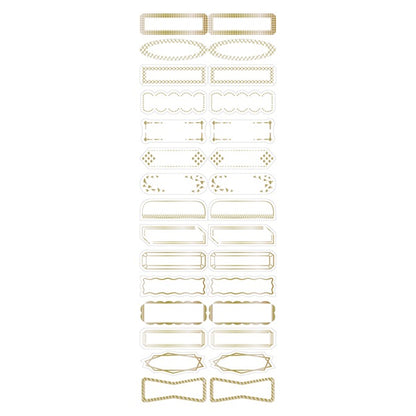 Geometric, masté Foil Stamping Flake Masking Tape for Title