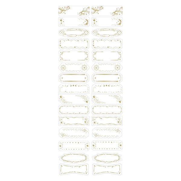 Star, masté Foil Stamping Flake Masking Tape for Title