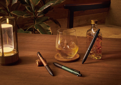 Forest Green, Pure Malt JETSTREAM INSIDE, Multi-functional Pen 4&1