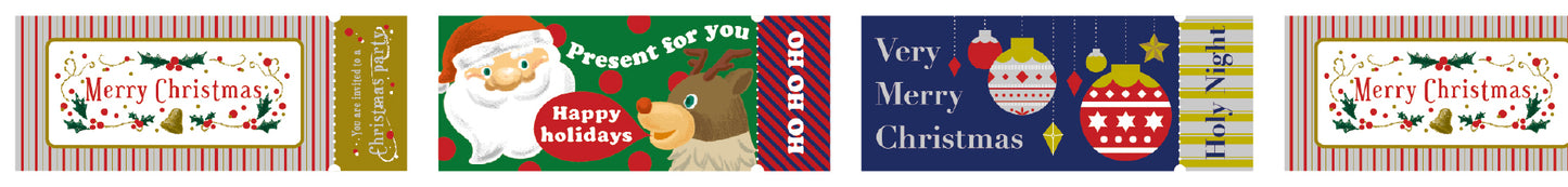 Christmas Ticket, mt Christmas, 24mm x 5m