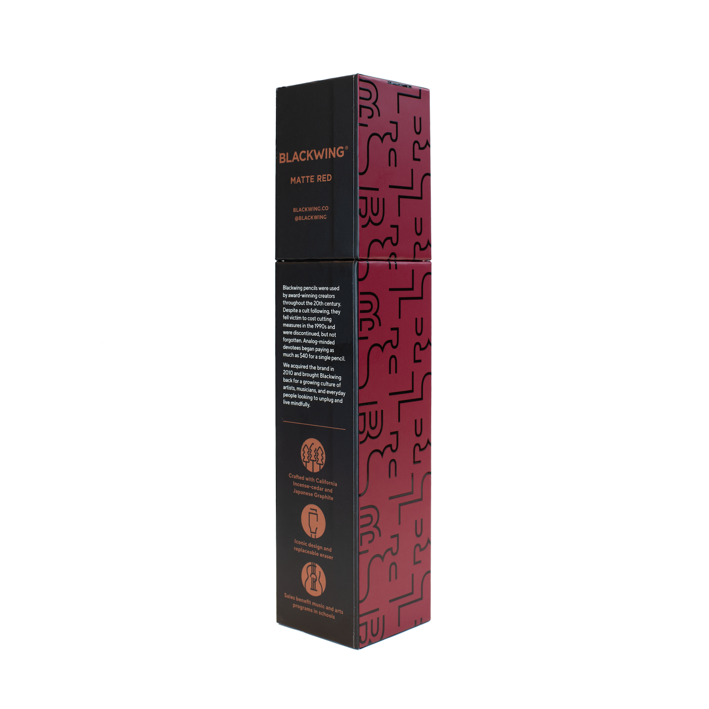 Blackwing Matte Pencil, Red