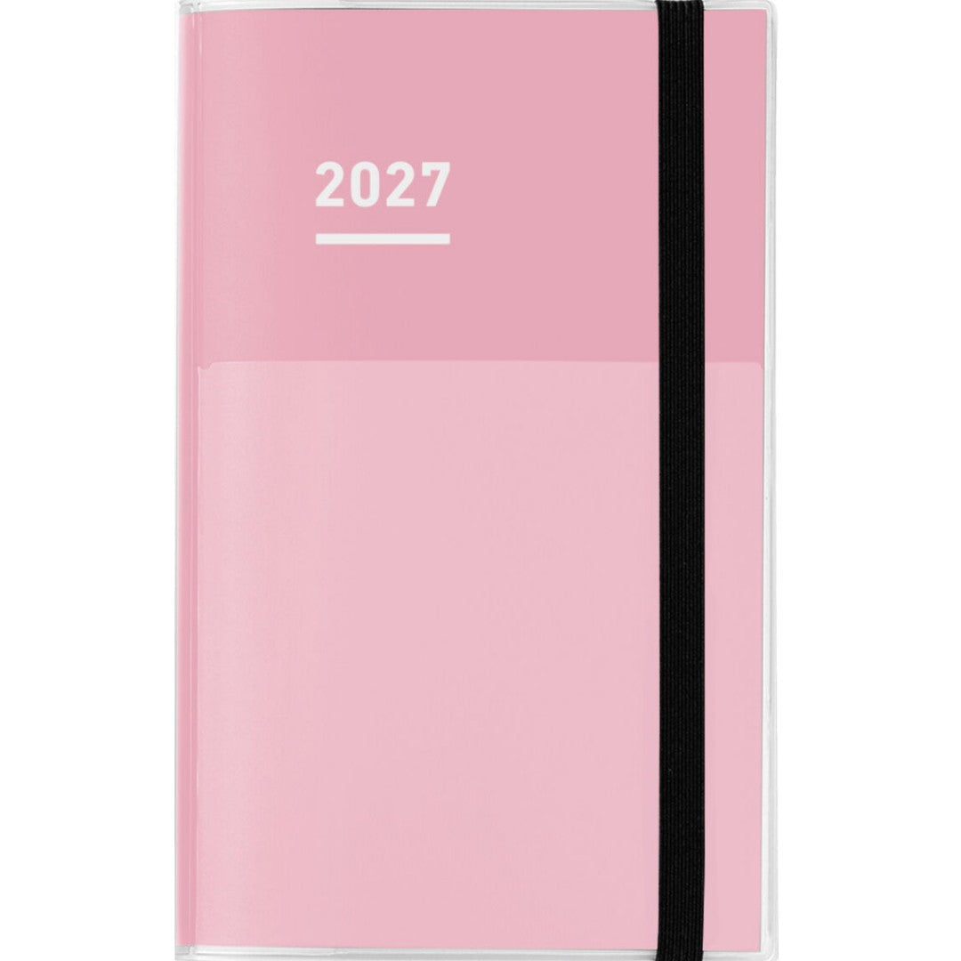Pink, Jibun Techo First Kit 2027, Diary+Idea+Life, A5 Slim