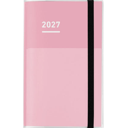 Pink, Jibun Techo First Kit 2027, Diary+Idea+Life, A5 Slim