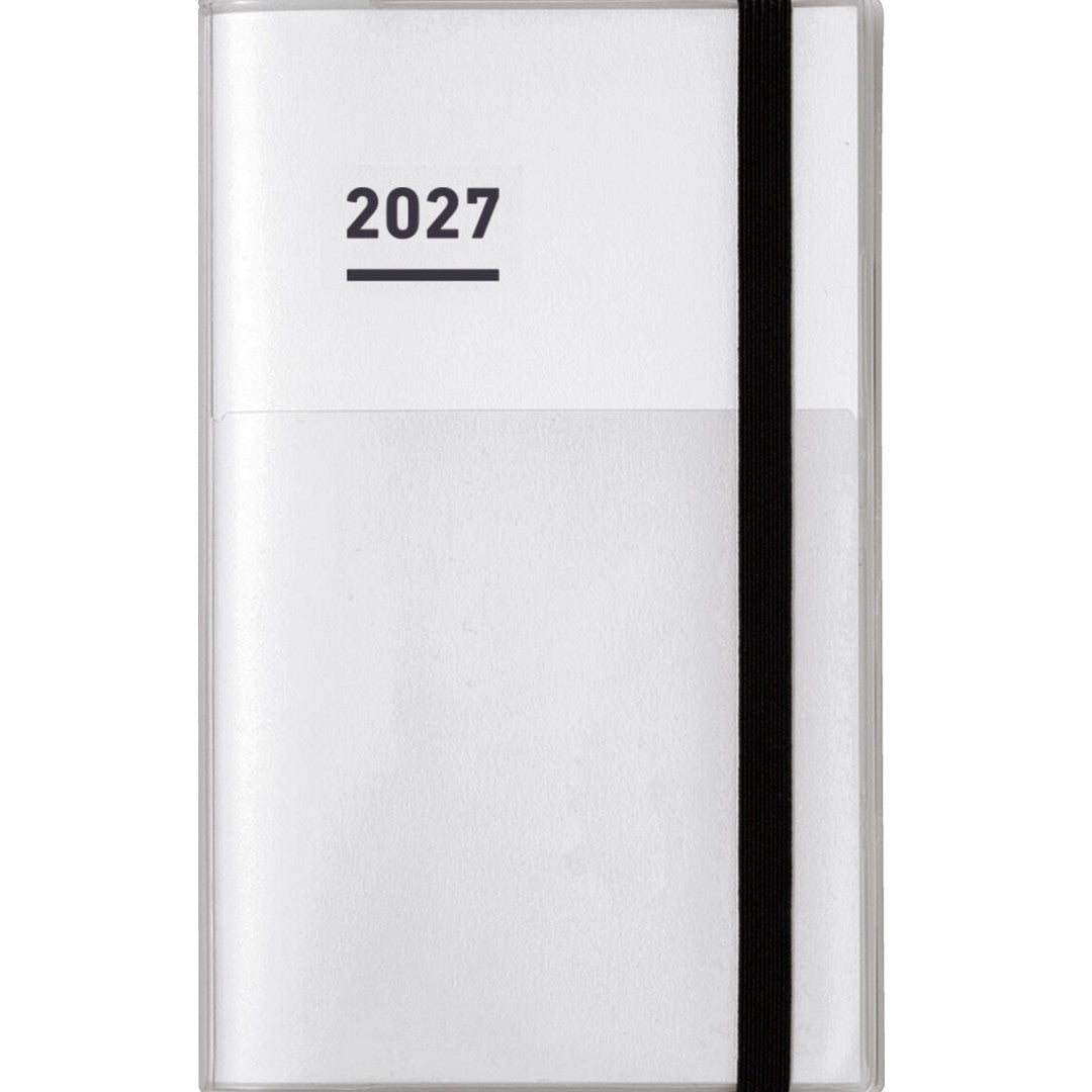 White, Jibun Techo First Kit 2027, Diary+Idea+Life, A5 Slim