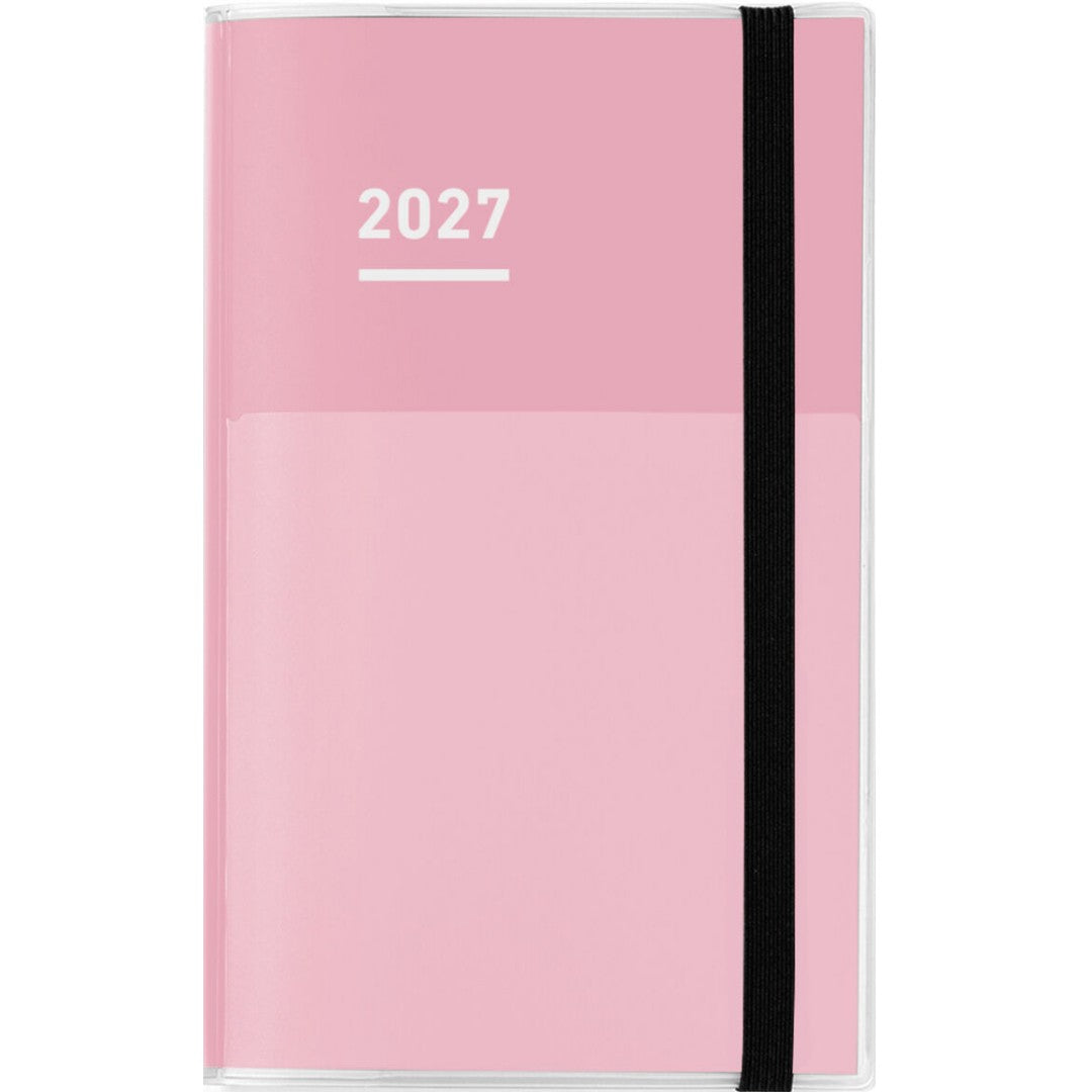 Pink, Jibun Techo First Kit Mini 2027, Diary+Idea+Life, B6 Slim