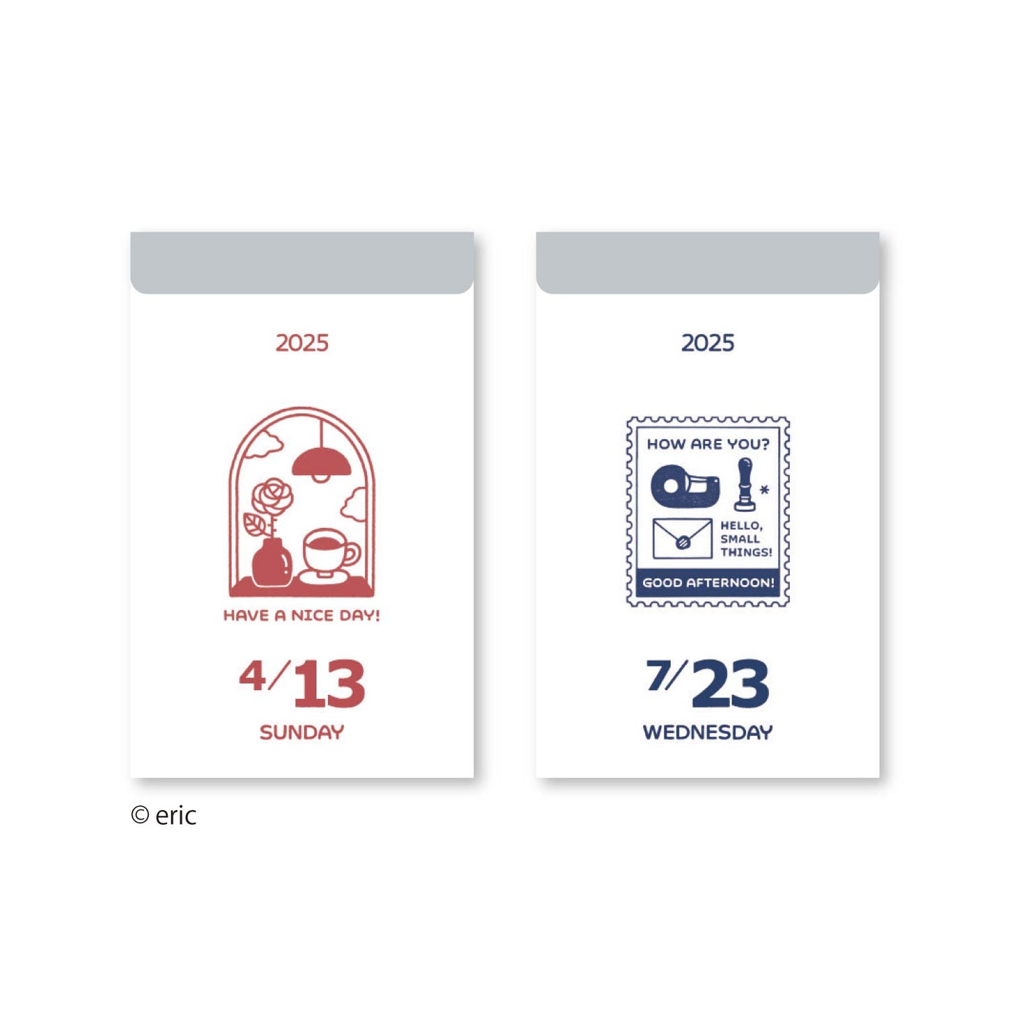 Shinnippon Calendar x eric, 2025 Daily Calendar