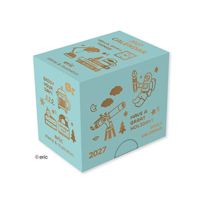 [Pre-Order] eric Mini Mini Daily Calendar 2027
