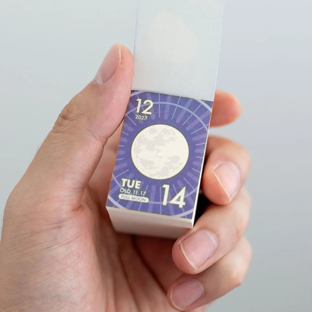 [Pre-Order] Moon, Koyomi Sekatsu (暦生活), Mini Mini Daily Calendar 2027