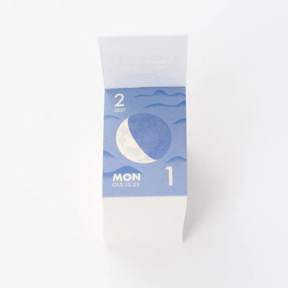 [Pre-Order] Moon, Koyomi Sekatsu (暦生活), Mini Mini Daily Calendar 2027