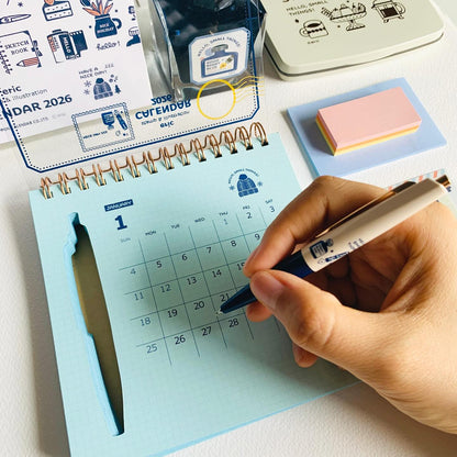 eric Scribble Calendar 2026