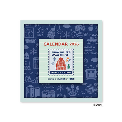 eric Colour Daily Calendar 2026