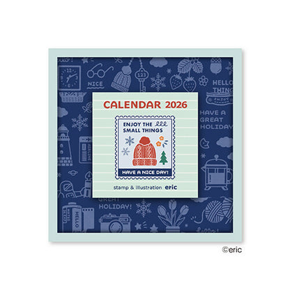 eric Colour Daily Calendar 2026