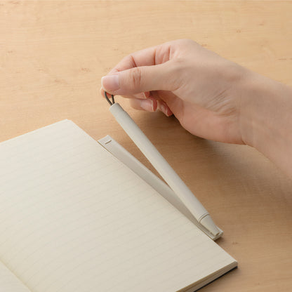 White, pitan Gel Pen with Magnetic Holder, 0.5mm