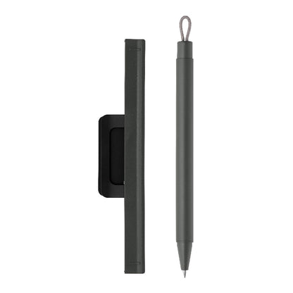 Black, pitan Gel Pen with Magnetic Holder, 0.5mm