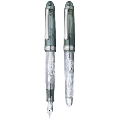 [Limited Edition] Kinu Gumo (絹雲), Fuji Unkei (富士雲景), #3776 Century, Fountain Pen and Ink Set