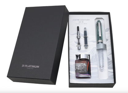 [Limited Edition] Kinu Gumo (絹雲), Fuji Unkei (富士雲景), #3776 Century, Fountain Pen and Ink Set