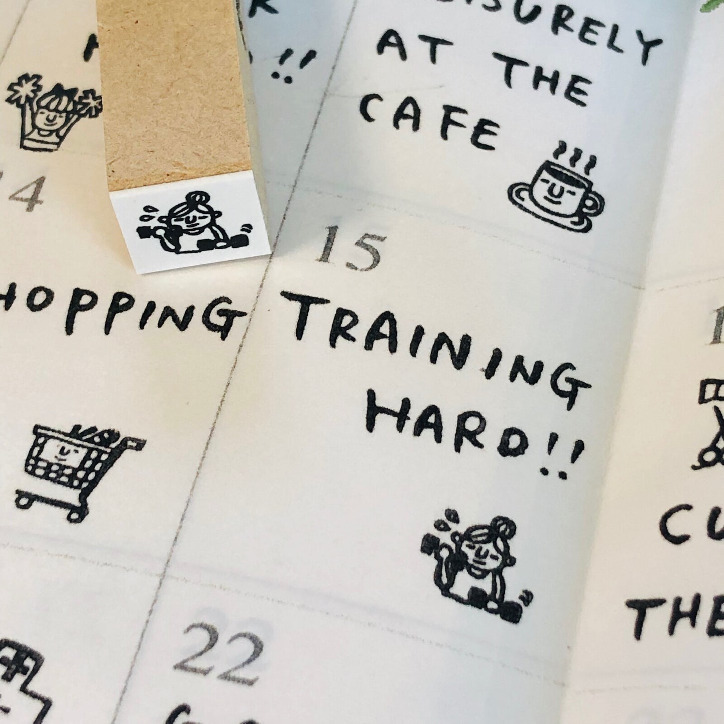 Gym Training Stamp