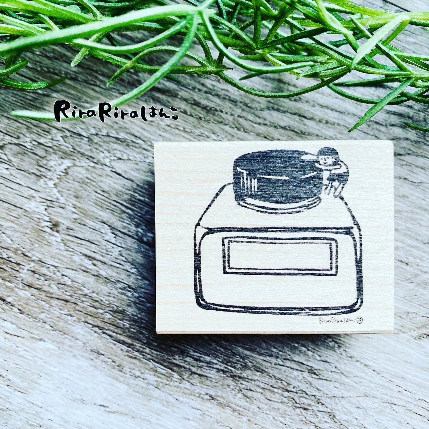Ink Bottle with Mini Mamoru-Kun