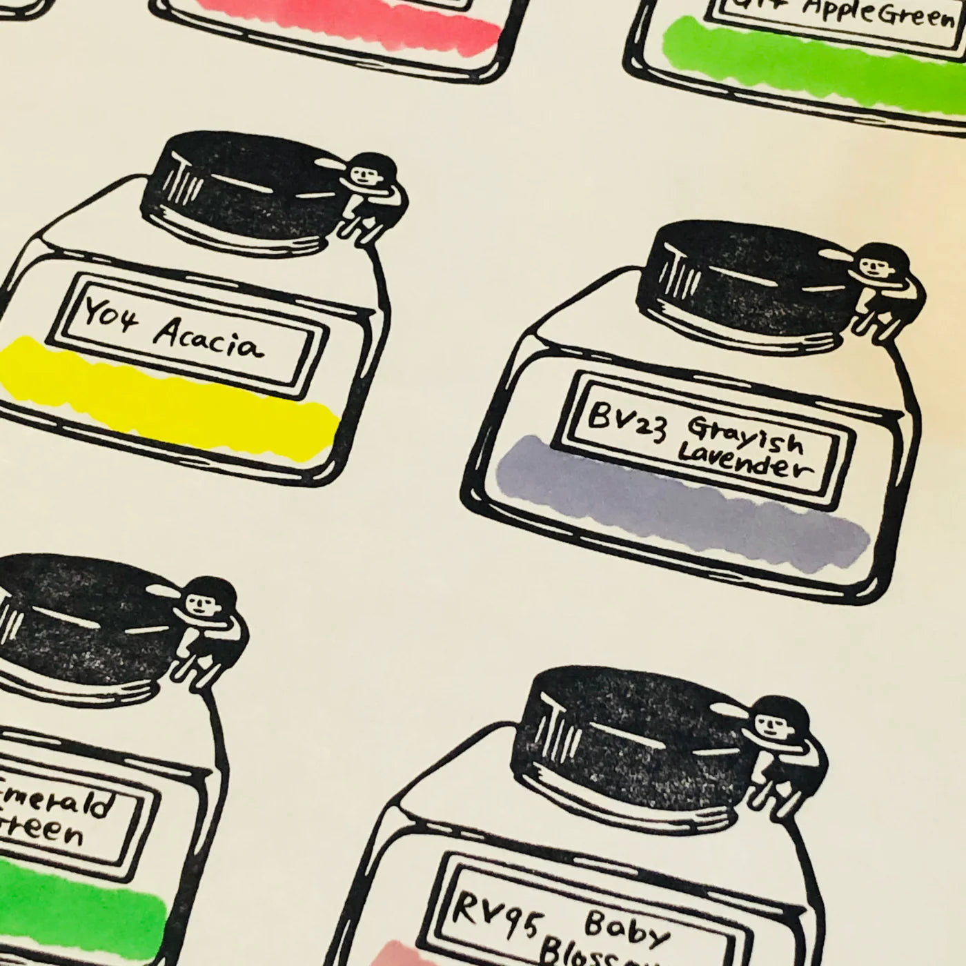 Ink Bottle with Mini Mamoru-Kun