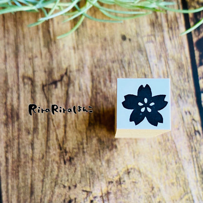 Sakura Stamp, 15mm x 15mm