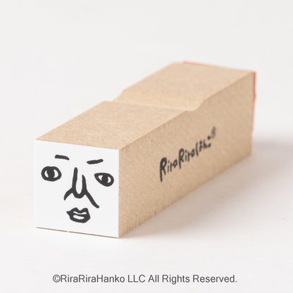 Seki-san Face Part Stamp, 15mm x 15mm