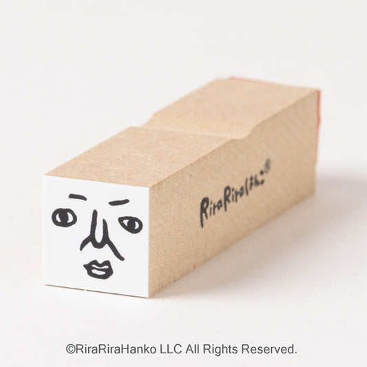 Seki-san Face Part Stamp, 15mm x 15mm
