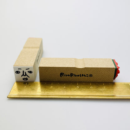 Seki-san Face Part Stamp, 15mm x 15mm