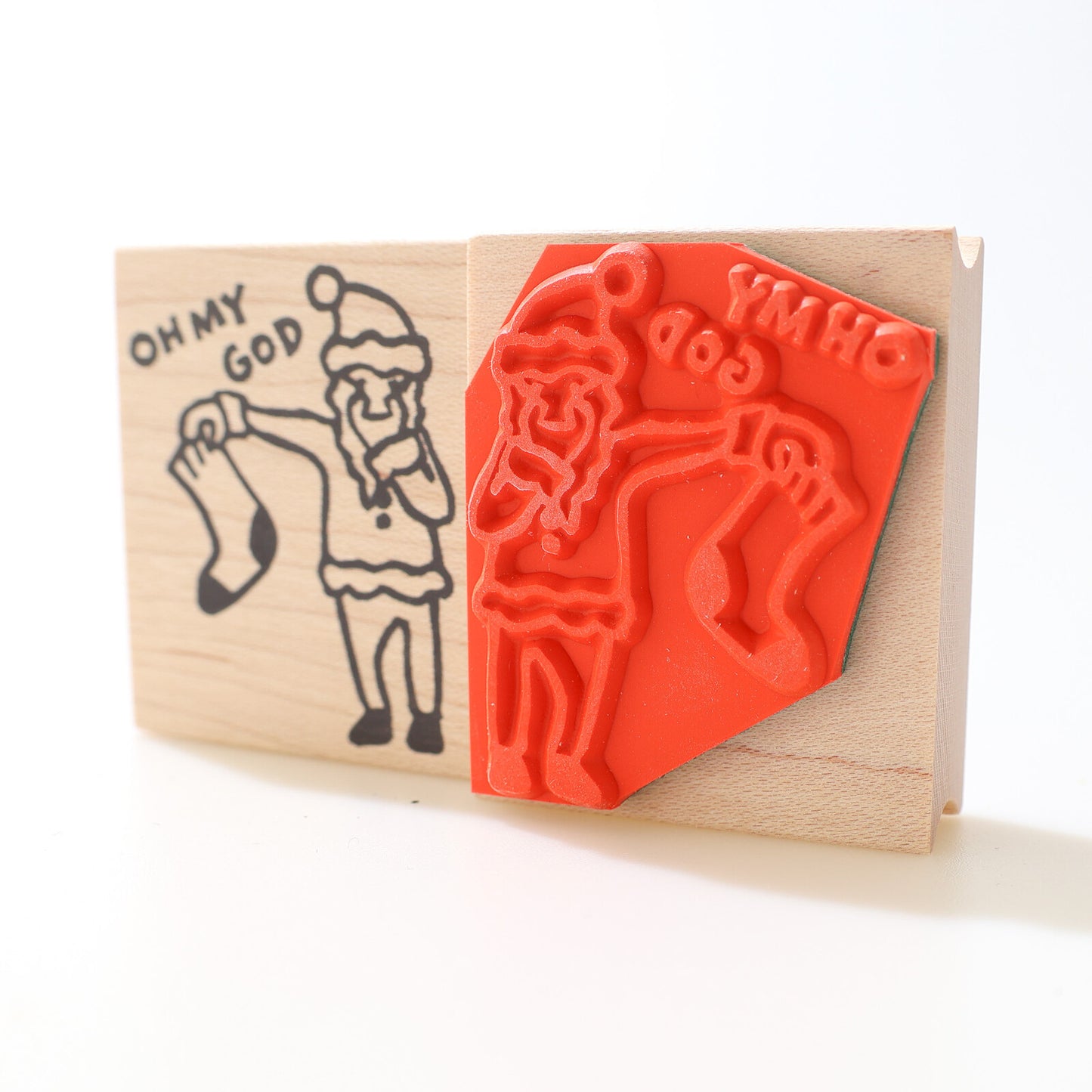 OMG Santa, 40x48mm