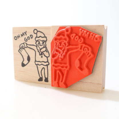 OMG Santa, 40x48mm