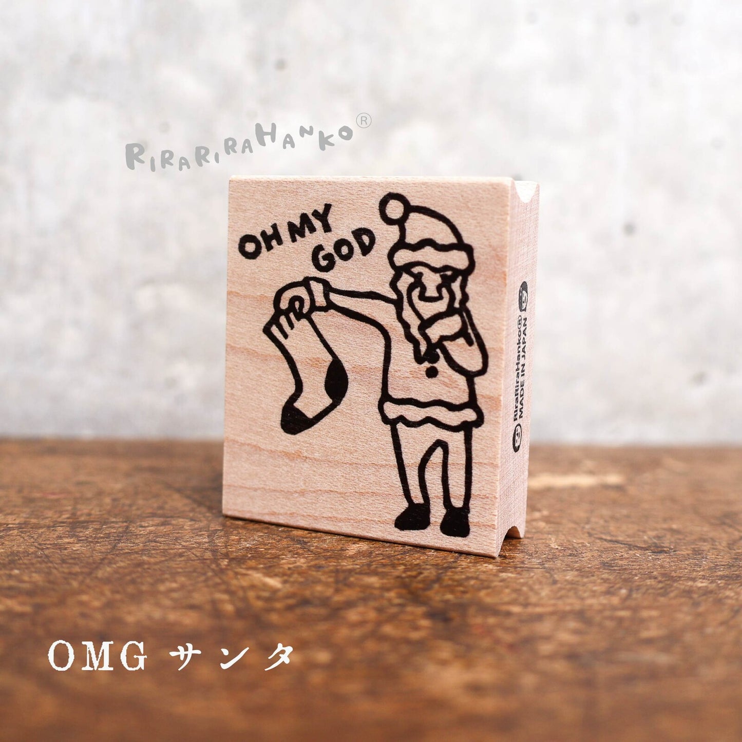 OMG Santa, 40x48mm