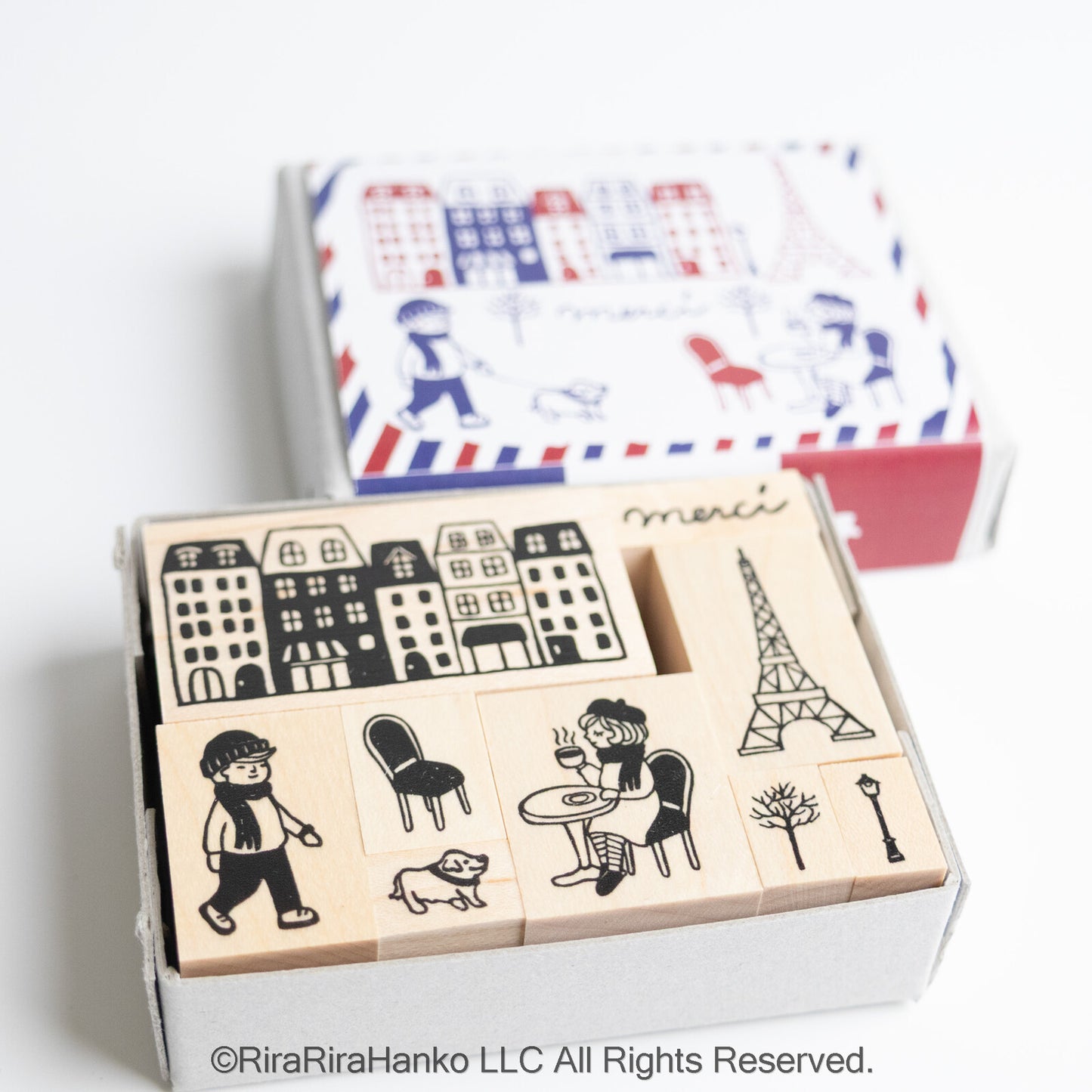 Bon Relais Paris Stamp Set