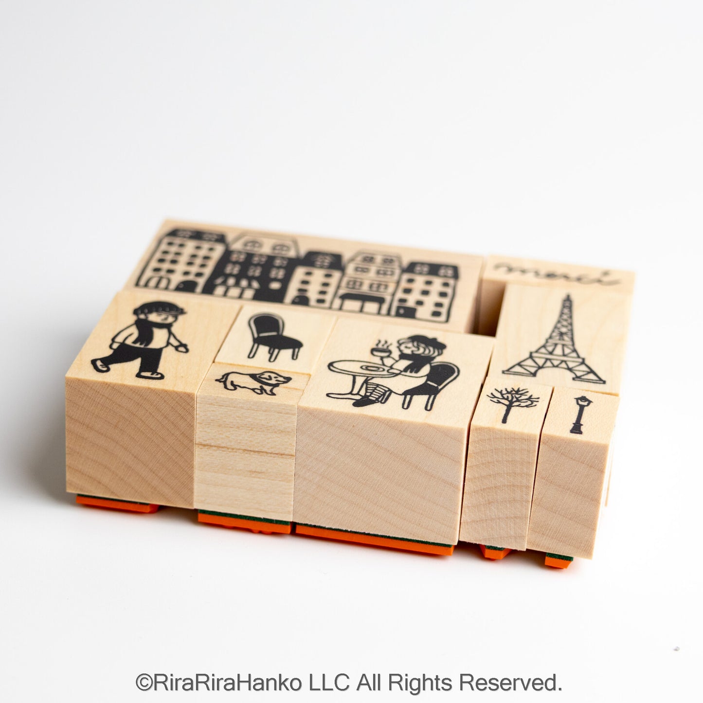 Bon Relais Paris Stamp Set