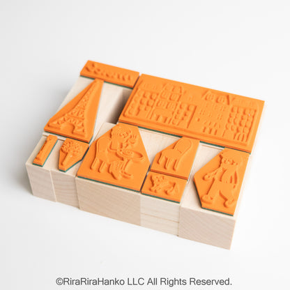 Bon Relais Paris Stamp Set