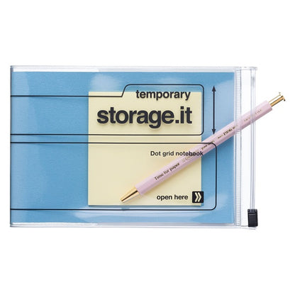 Navy, storage.it Notebook Desk