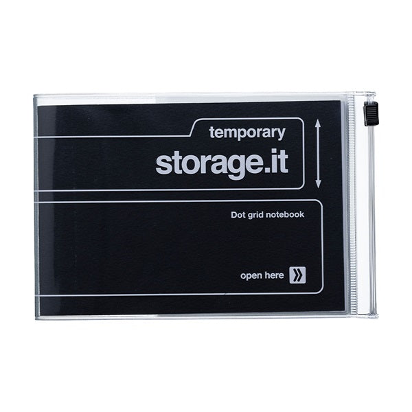 Black, storage.it Notebook Desk