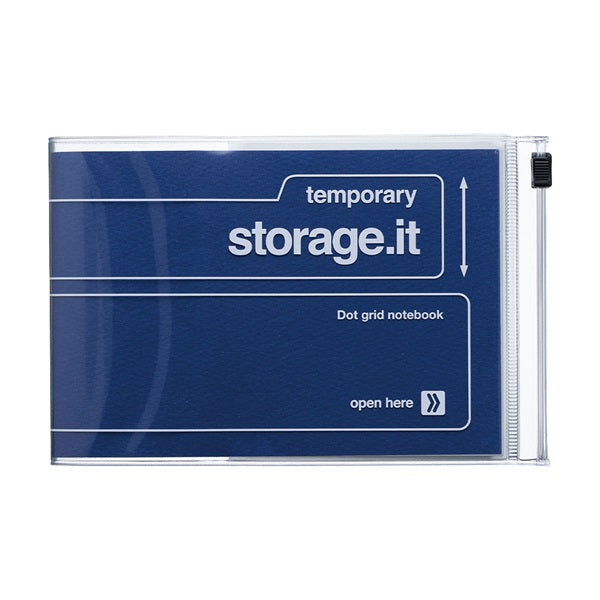 Navy, storage.it Notebook Desk