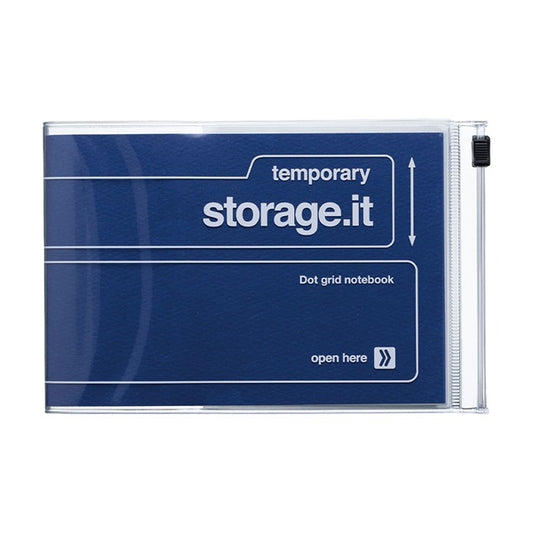 Navy, storage.it Notebook Desk