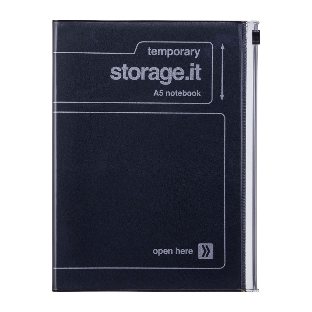 Black, storage.it Notebook A5,