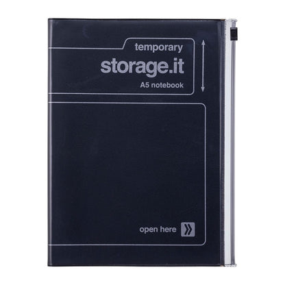 Black, storage.it Notebook A5,