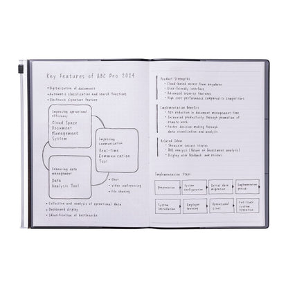 Black, storage.it Notebook A5,