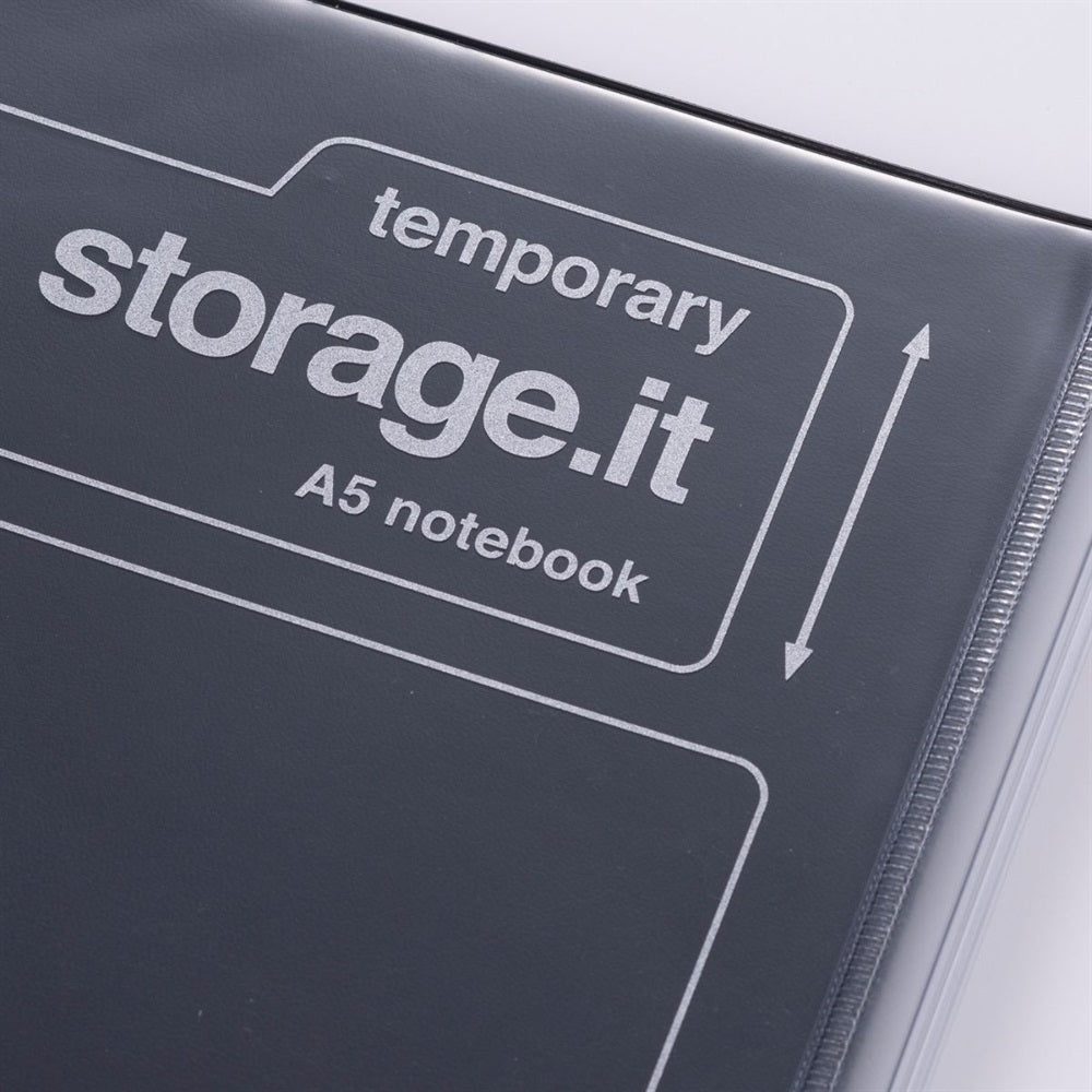 Black, storage.it Notebook A5,
