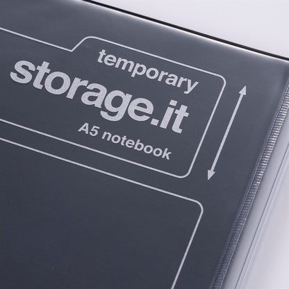 Black, storage.it Notebook A5,
